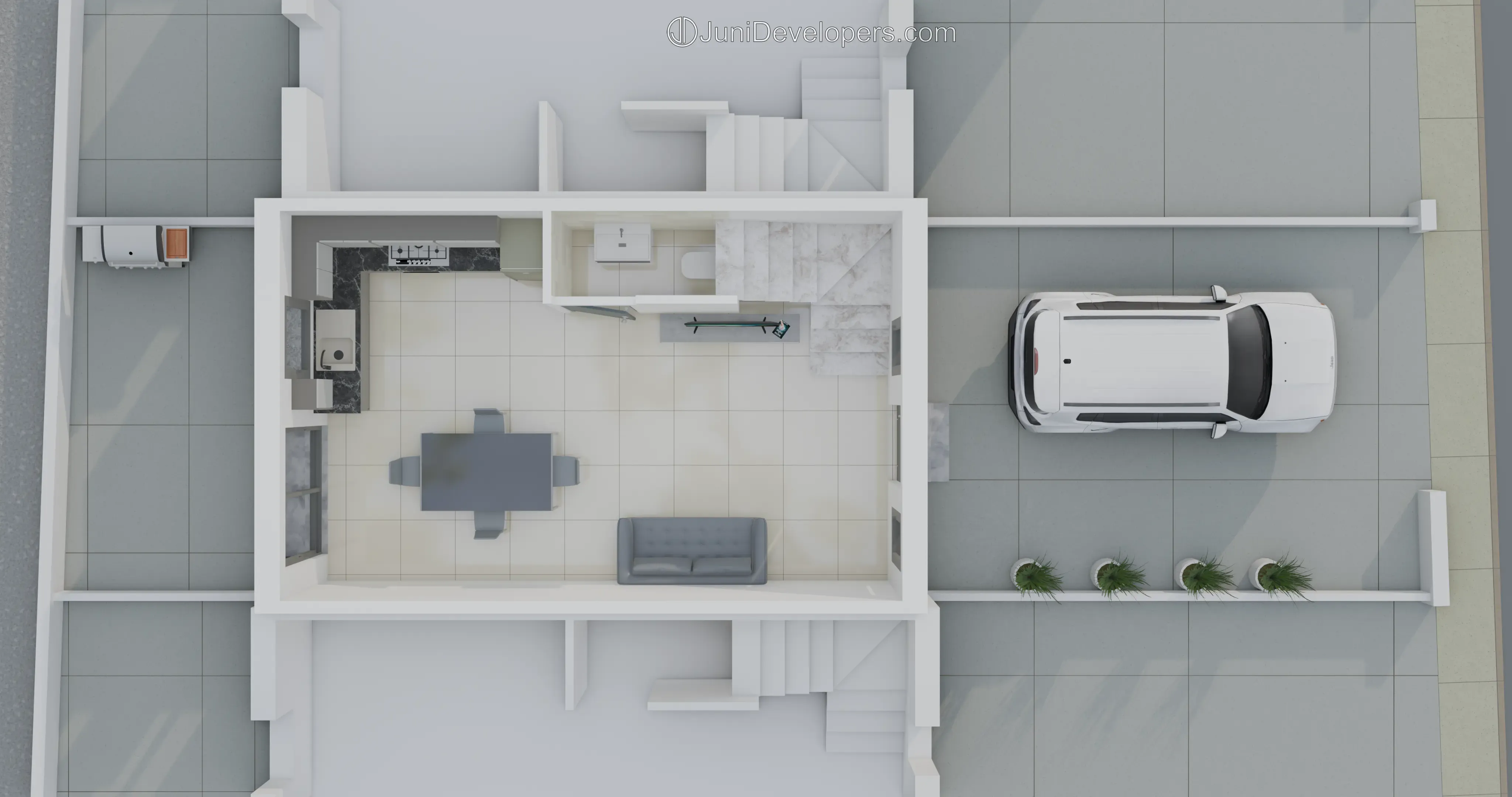 Maisonette No. 3, site plan