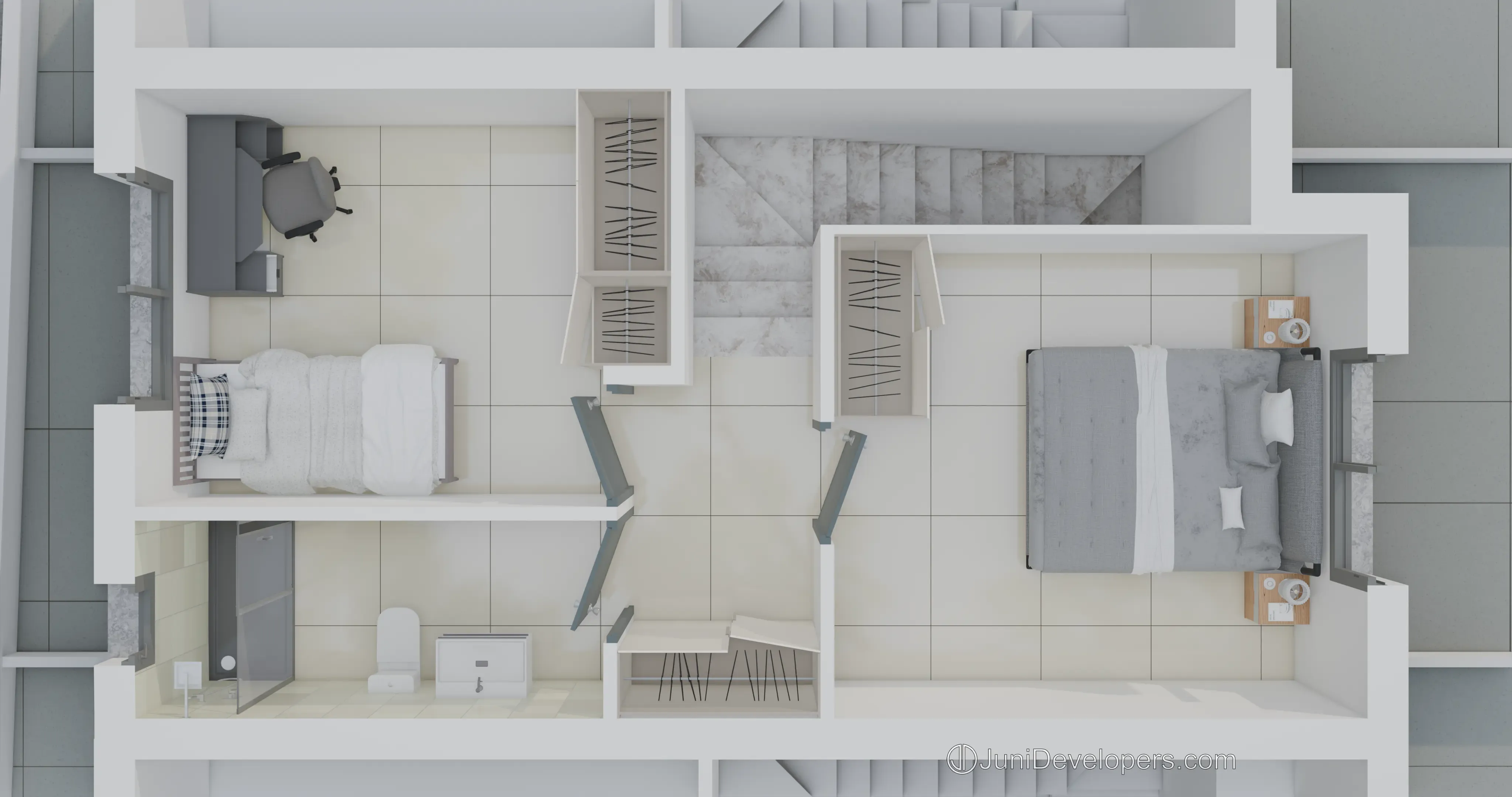 Maisonette No. 3, first floor plan